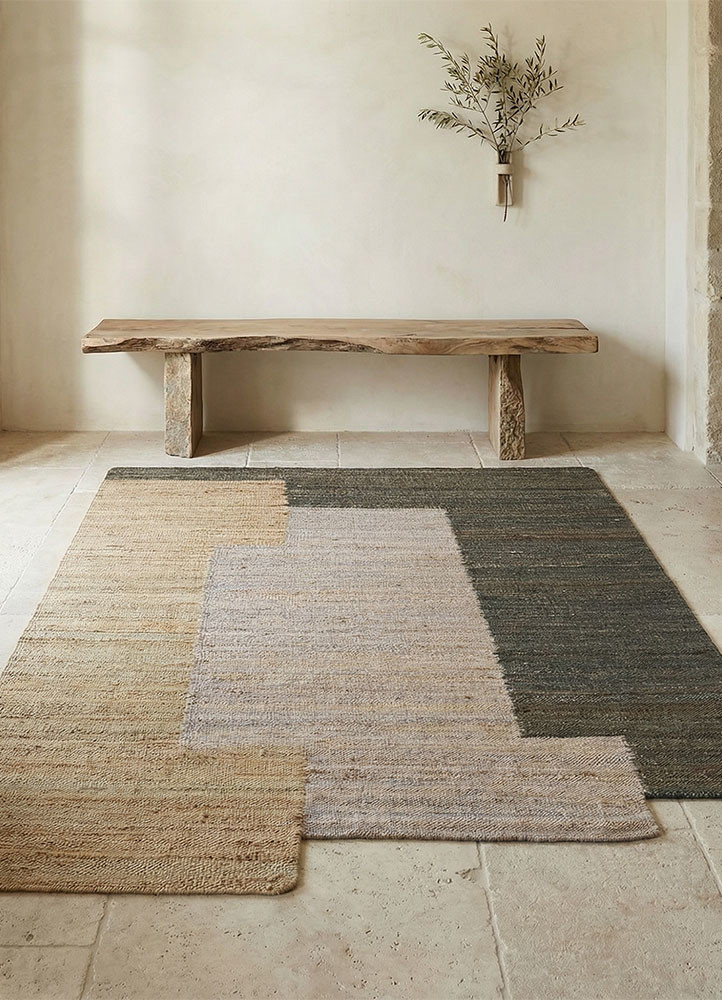 daaira grey and black jute and hemp flat weavesRug - Rander daaira grey and black jute and hemp flat weavesRug - Rander