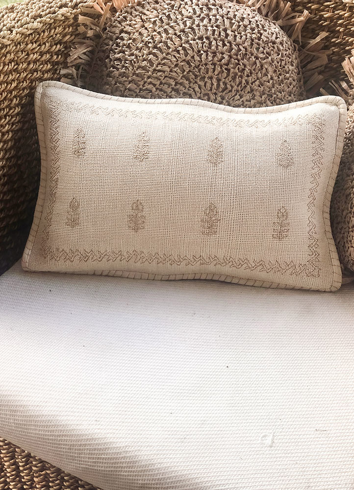cushion ivory  cushion coverHome Textile - Rander