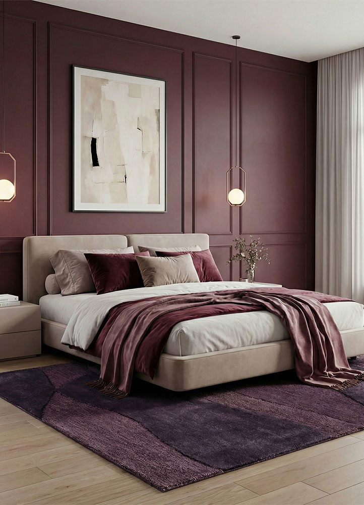 cera pink and purple wool and viscose hand tuftedRug - Rander cera pink and purple wool and viscose hand tuftedRug - Rander