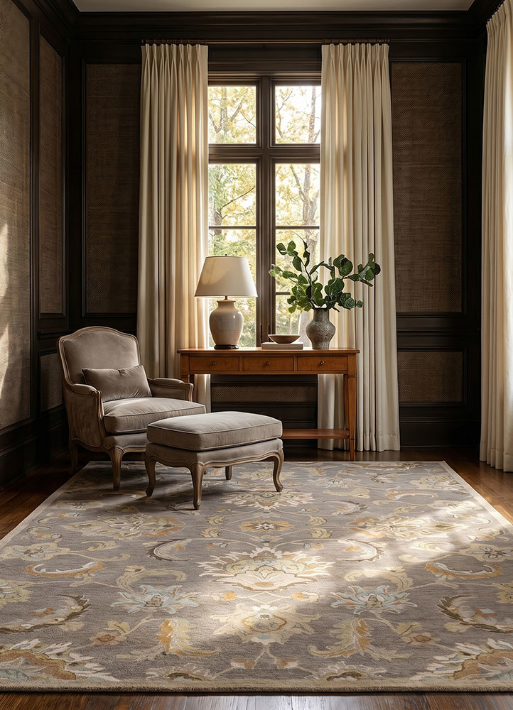 kasbah beige and brown wool hand tuftedRug - Rander kasbah beige and brown wool hand tuftedRug - Rander