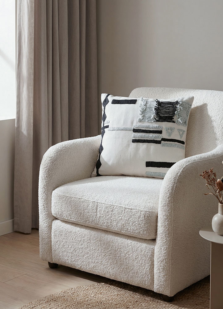 cushion ivory polyester cushion coverHome Textile - Rander