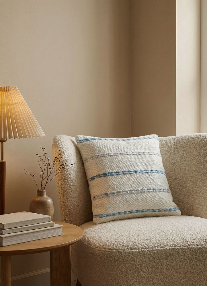 cushion ivory wool cushion coverHome Textile - Rander cushion ivory wool cushion coverHome Textile - Rander