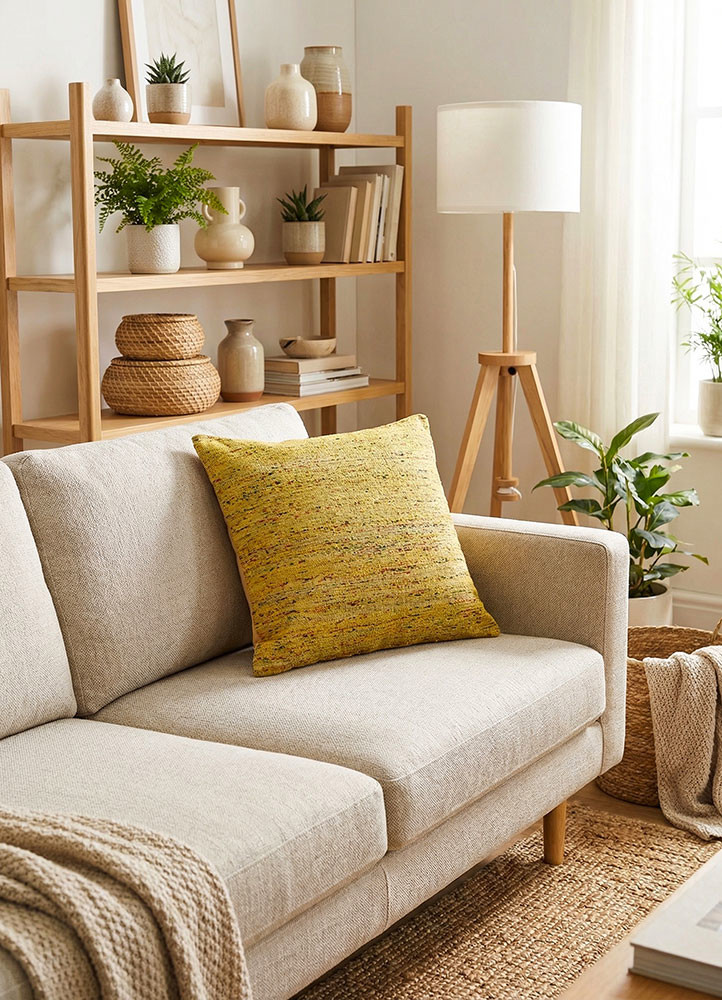 cushion gold viscose cushion coverHome Textile - Rander cushion gold viscose cushion coverHome Textile - Rander