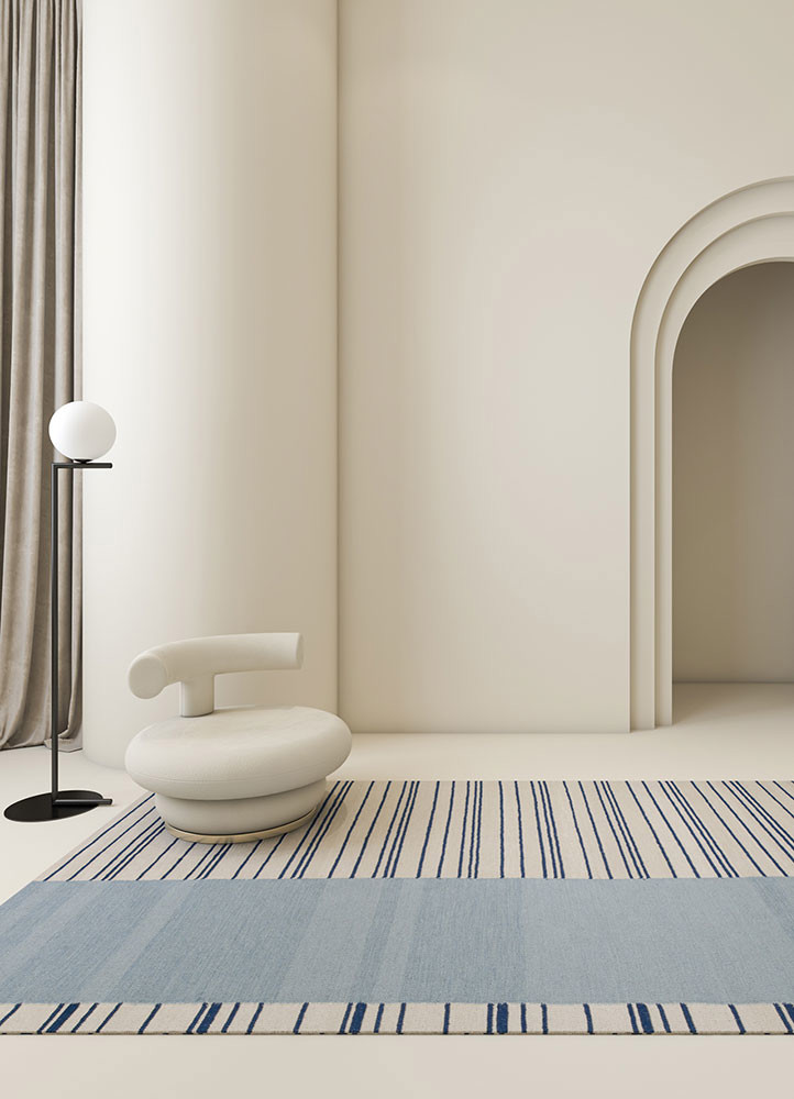 indusbar blue wool flat weaves Rug - R&D/info indusbar blue wool flat weaves Rug - R&D/info