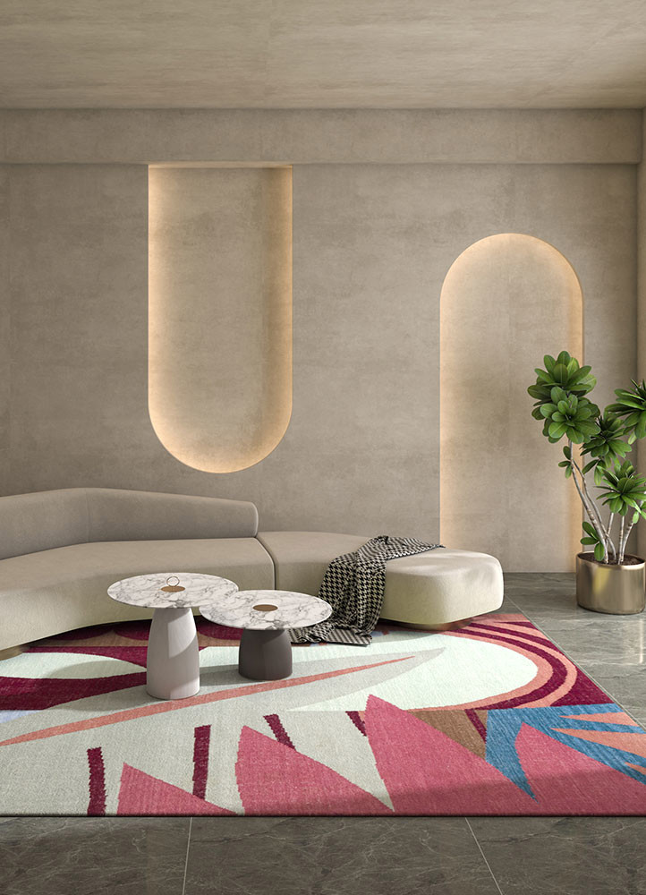 orenda multi wool flat weaves Rug - R&D/info