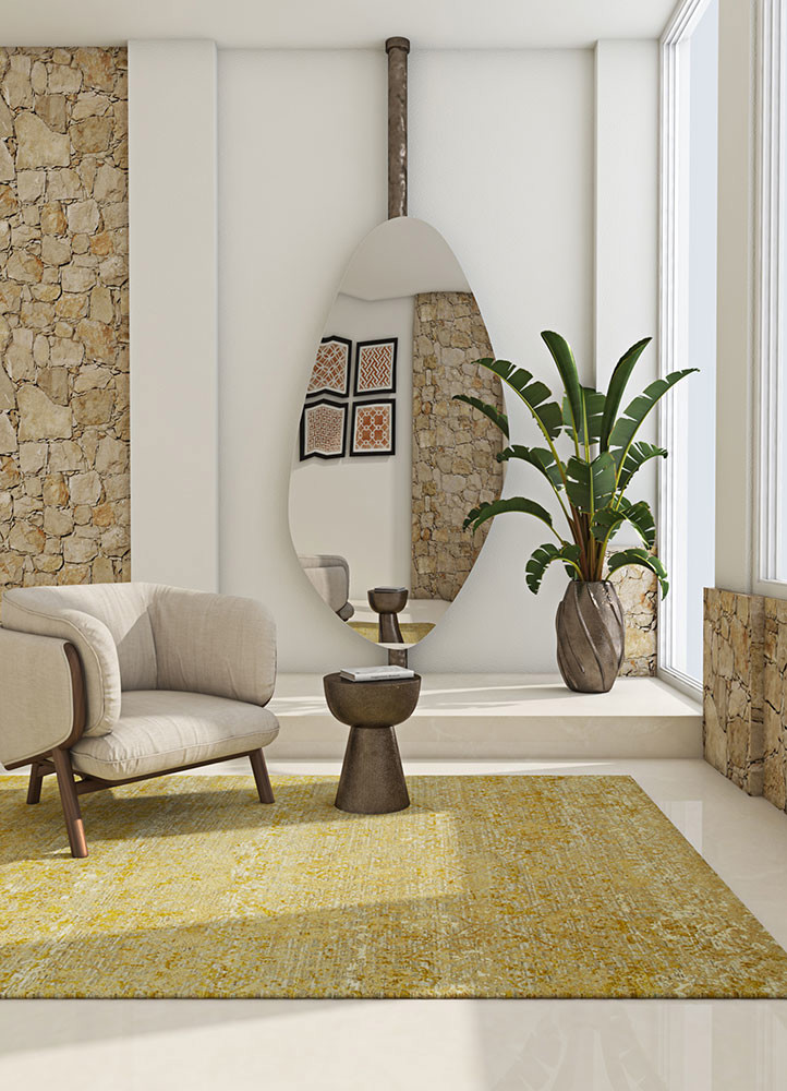 chaos theory by kavi gold wool and bamboo silk hand knotted Rug - R&D/info chaos theory by kavi gold wool and bamboo silk hand knotted Rug - R&D/info