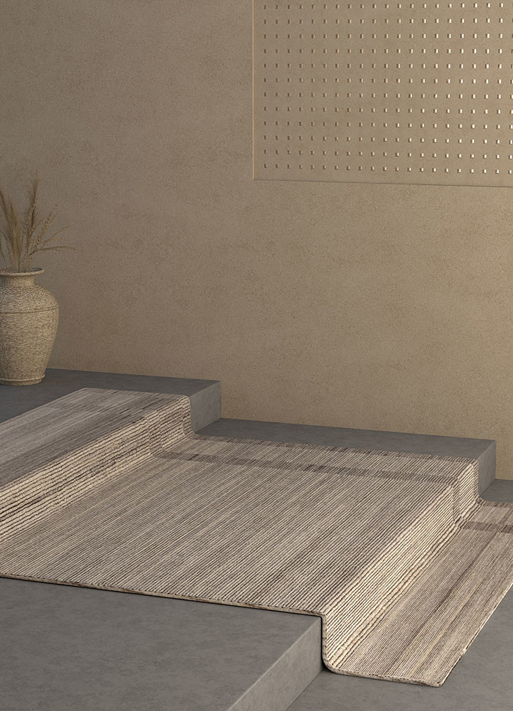 jean grey and black wool hand loom Rug - R&D/info jean grey and black wool hand loom Rug - R&D/info
