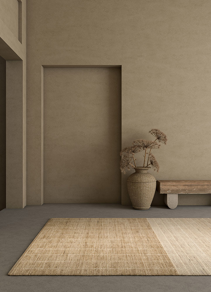 saga beige and brown wool hand loom Rug - R&D/info saga beige and brown wool hand loom Rug - R&D/info