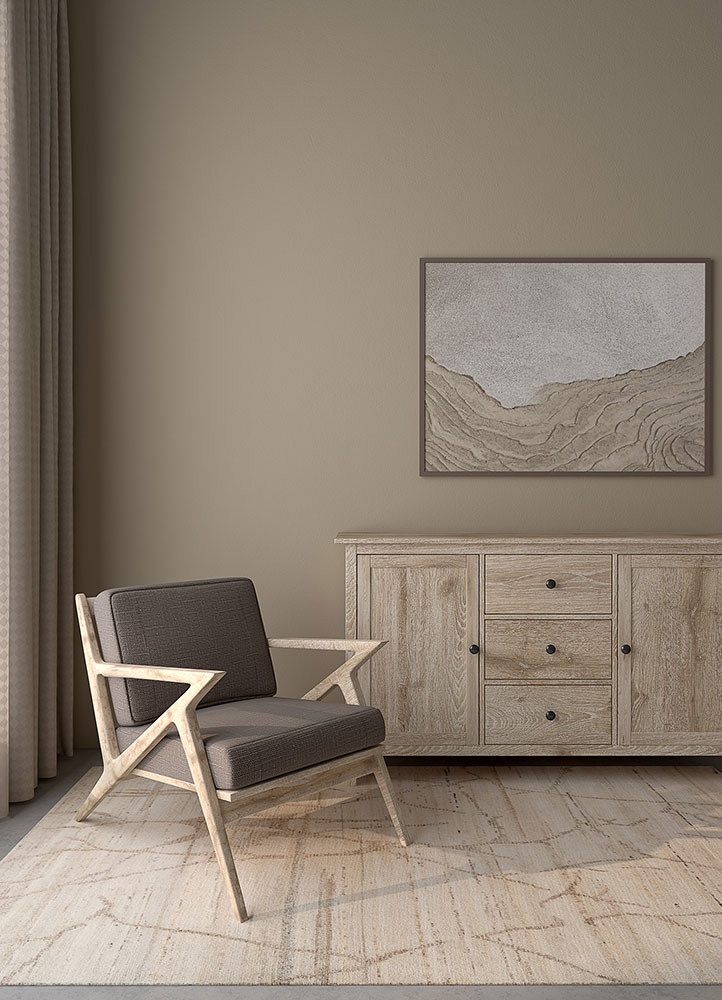 manifest ivory afghan wool hand knotted Rug - R&D/info