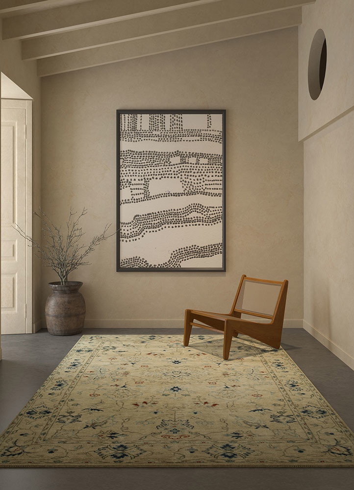 savana beige and brown wool hand knotted Rug - R&D/info savana beige and brown wool hand knotted Rug - R&D/info