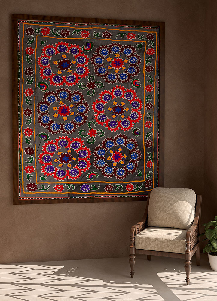 jean blue cotton hand loom Home Textile - R&D/info