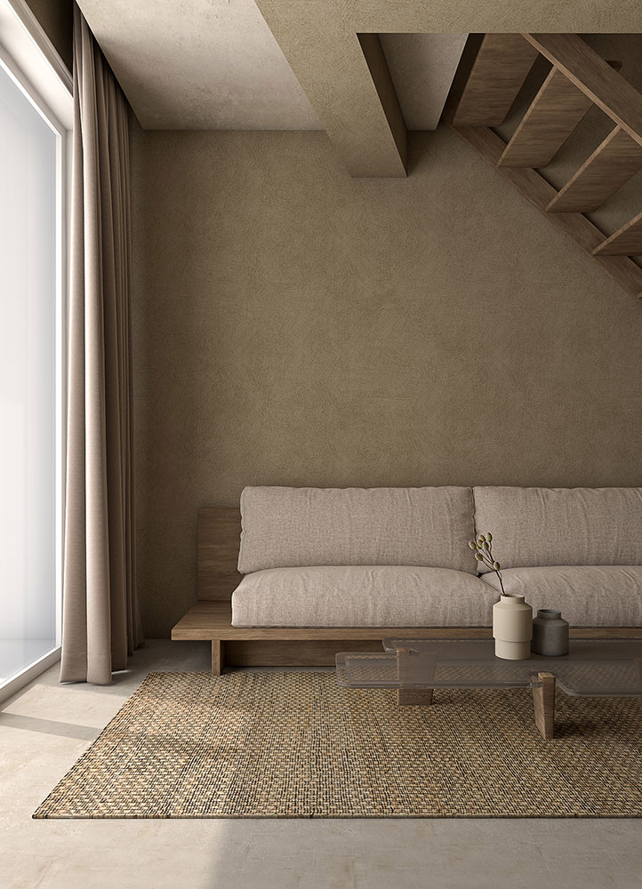 nomadic threads beige and brown jute and hemp flat weaves Rug - R&D/info nomadic threads beige and brown jute and hemp flat weaves Rug - R&D/info