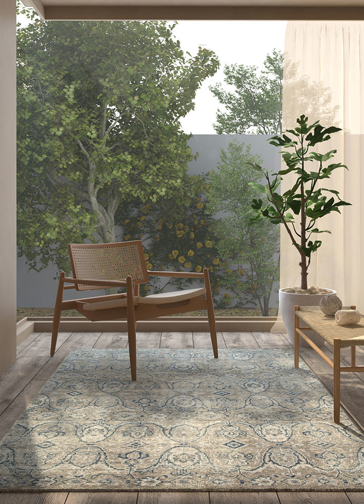 erbe grey and black wool hand knotted Rug - R&D/info erbe grey and black wool hand knotted Rug - R&D/info
