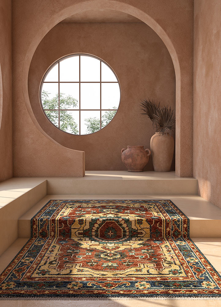 savana multi wool hand knotted Rug - R&D/info savana multi wool hand knotted Rug - R&D/info