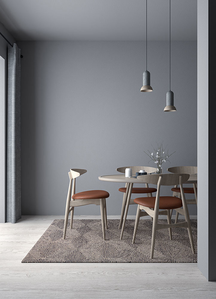 pathways grey and black wool hand tufted Rug - R&D/info pathways grey and black wool hand tufted Rug - R&D/info
