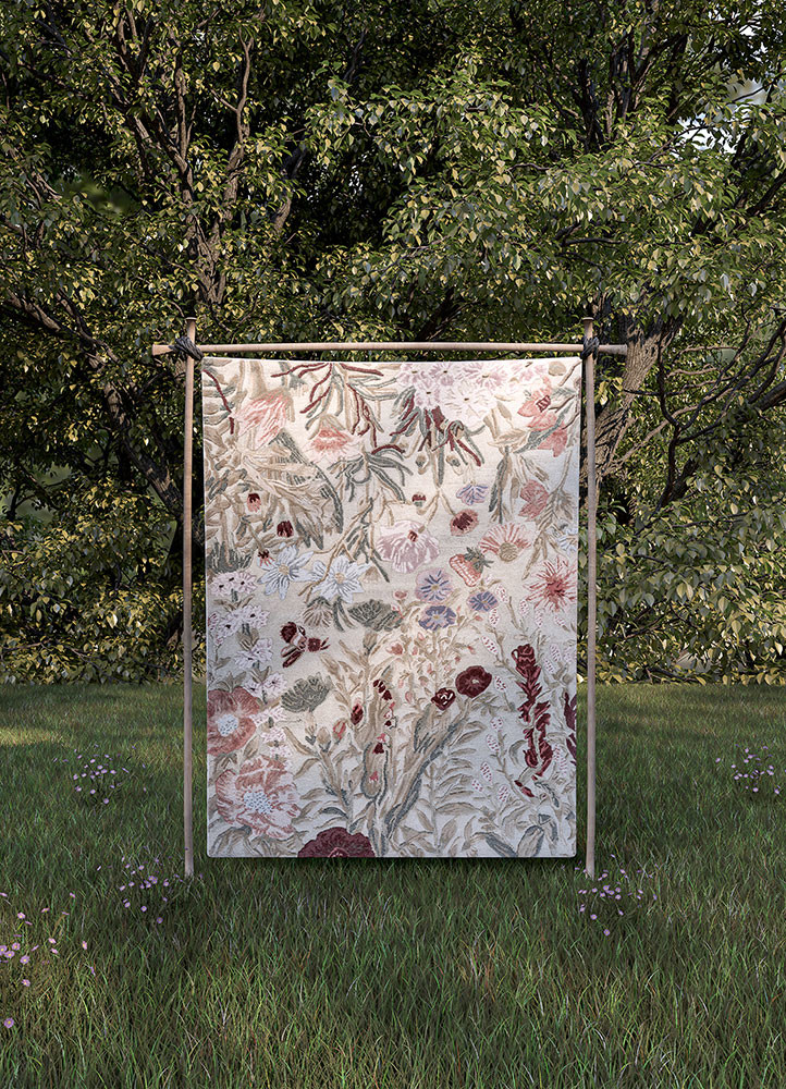 nebulora ivory wool and viscose hand tufted Rug - R&D/info nebulora ivory wool and viscose hand tufted Rug - R&D/info