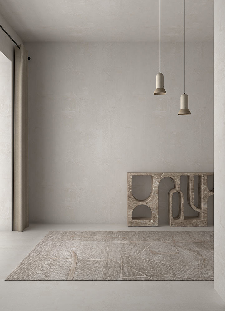 infini grey and black wool and viscose hand tufted Rug - R&D/info infini grey and black wool and viscose hand tufted Rug - R&D/info