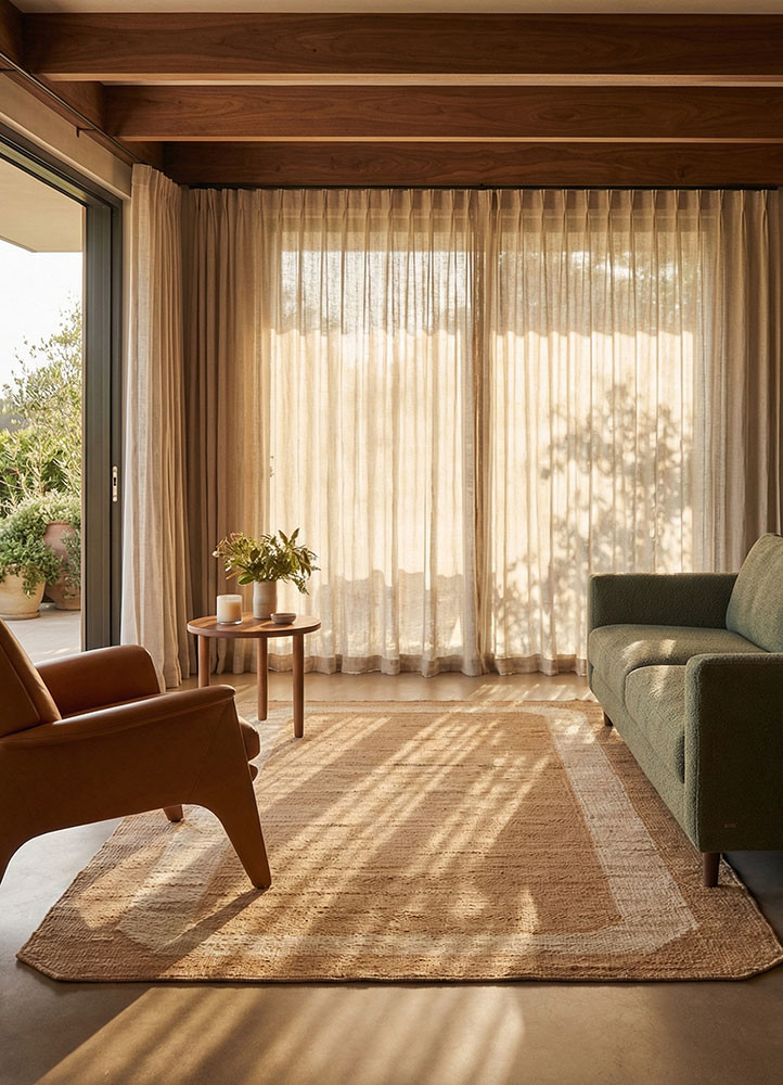 daaira beige and brown jute and hemp flat weavesRug - Rander