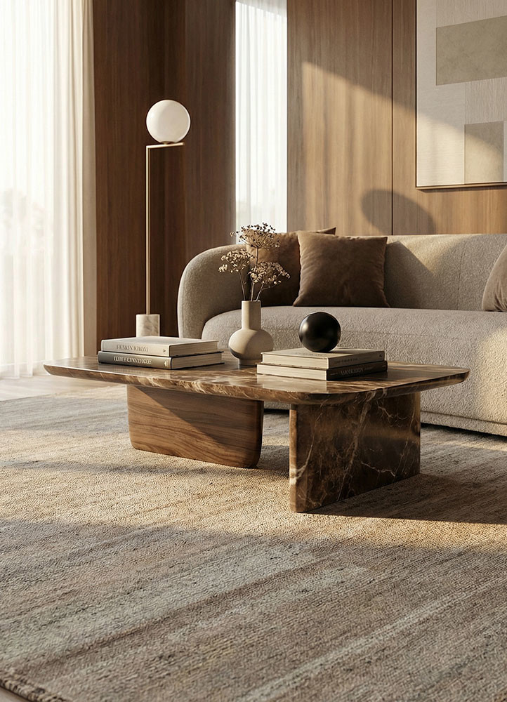 manifest grey and black wool hand knottedRug - Rander