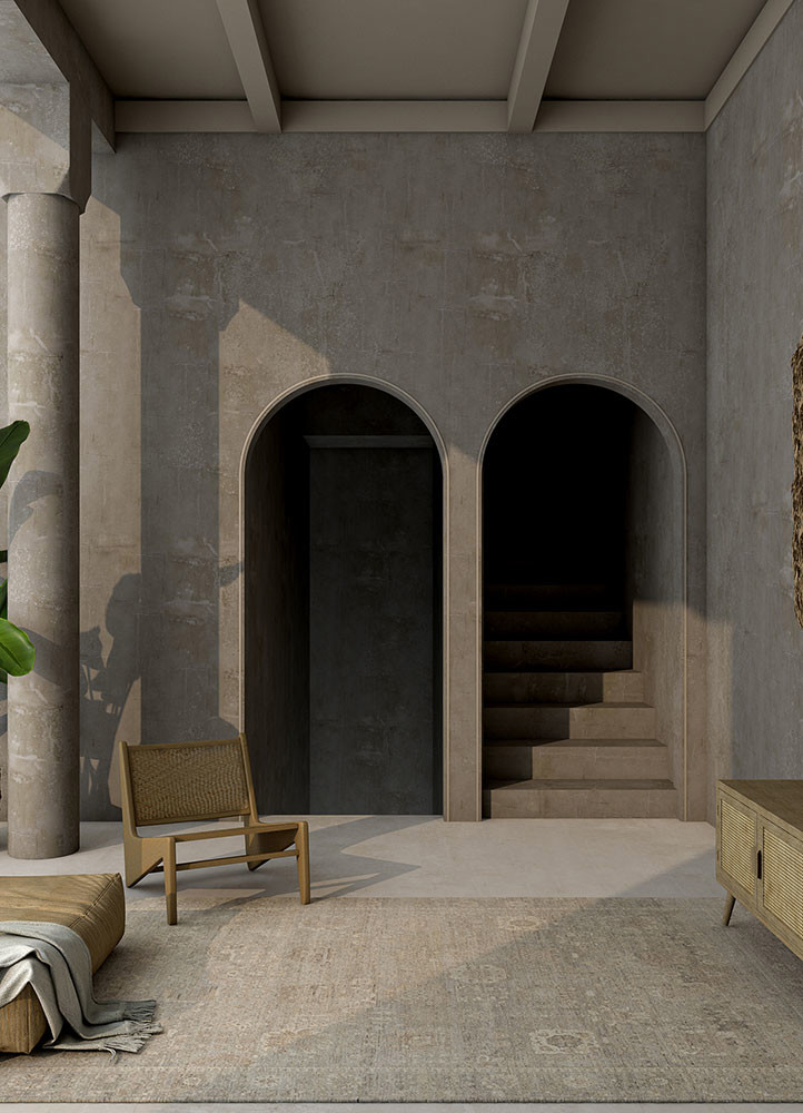 aurora ivory wool hand knottedRug - Rander aurora ivory wool hand knottedRug - Rander