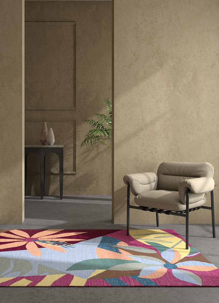 orenda multi wool flat weavesRug - Rander