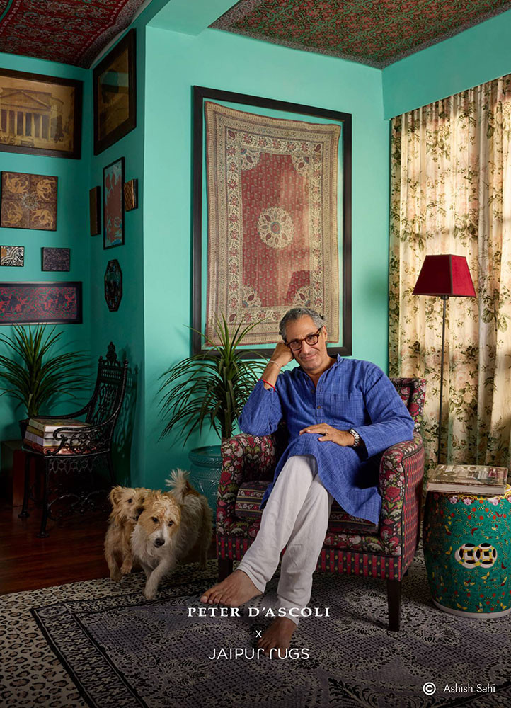 gilded age pink and purple afghan wool hand knottedRug - Rander gilded age pink and purple afghan wool hand knottedRug - Rander