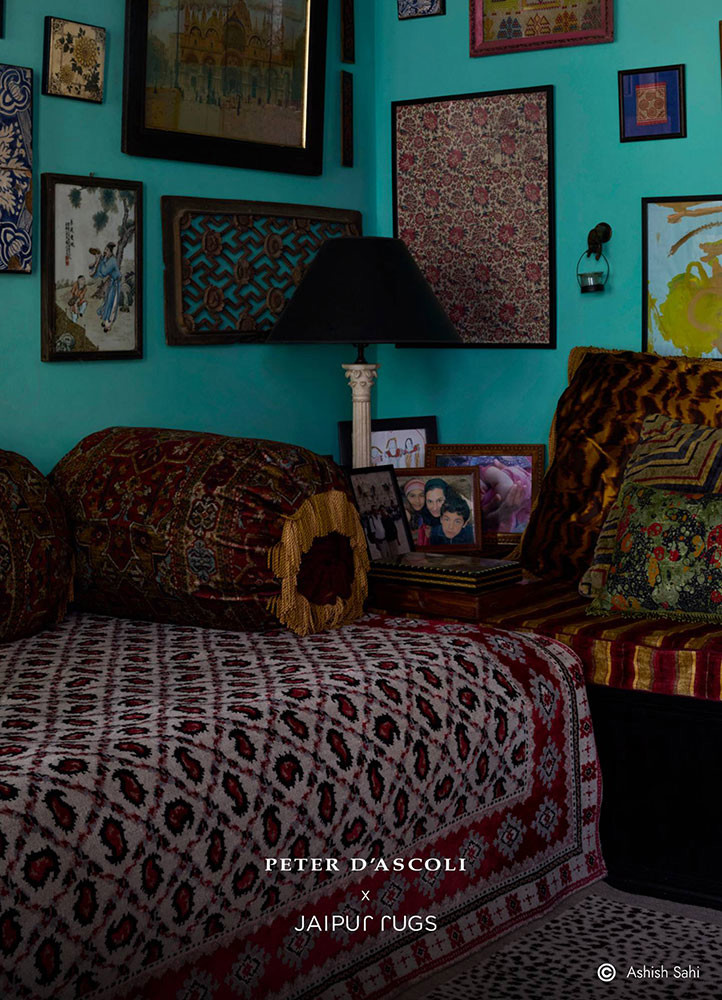 gilded age ivory wool and bamboo silk hand knottedRug - Rander gilded age ivory wool and bamboo silk hand knottedRug - Rander