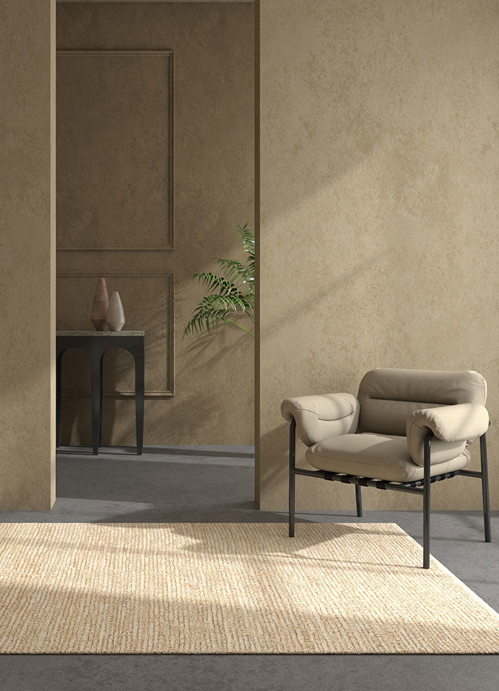 nomadic threads beige and brown jute and hemp flat weavesRug - Rander nomadic threads beige and brown jute and hemp flat weavesRug - Rander