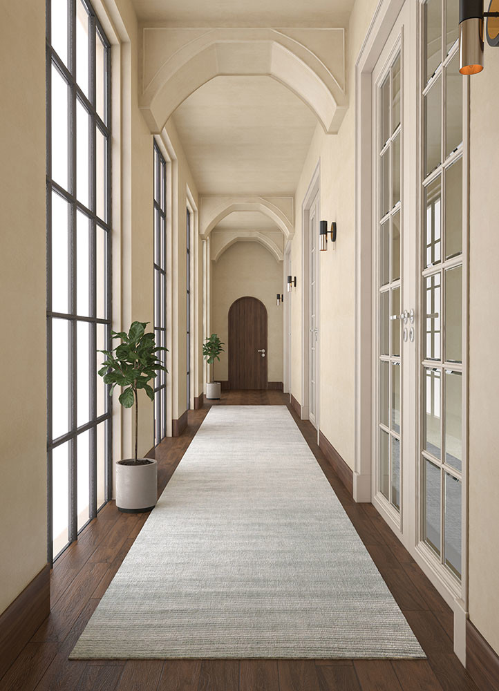 basis grey and black  hand loomRug - Rander