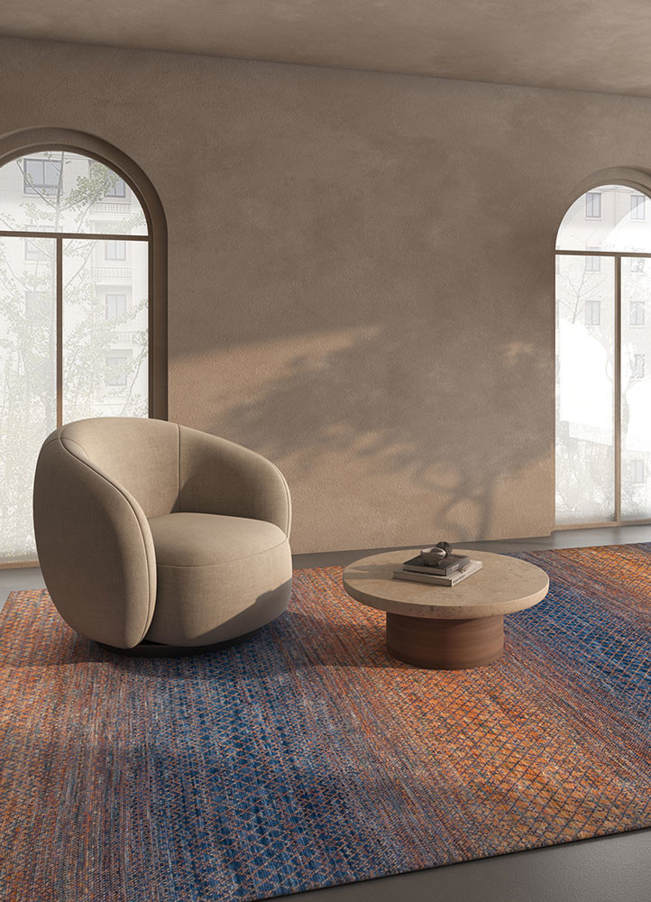 kairos blue wool hand knottedRug - Rander kairos blue wool hand knottedRug - Rander