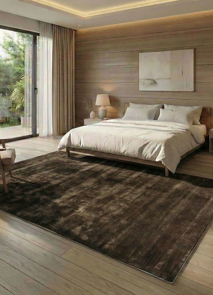 cera beige and brown viscose hand tuftedRug - Rander cera beige and brown viscose hand tuftedRug - Rander