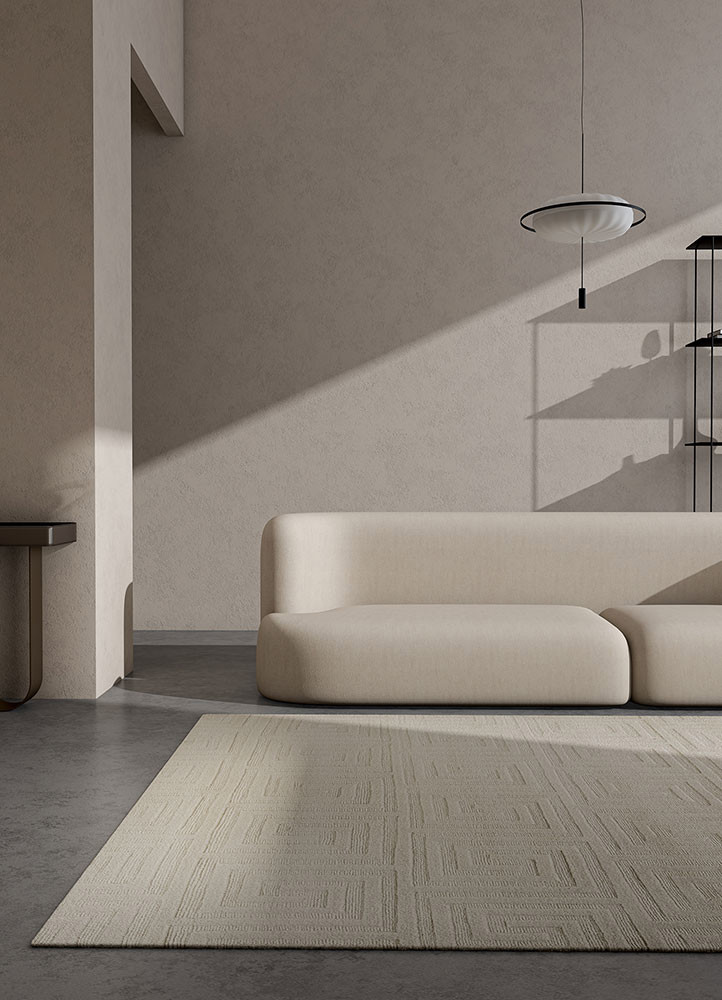 zuri ivory wool hand knottedRug - Rander zuri ivory wool hand knottedRug - Rander