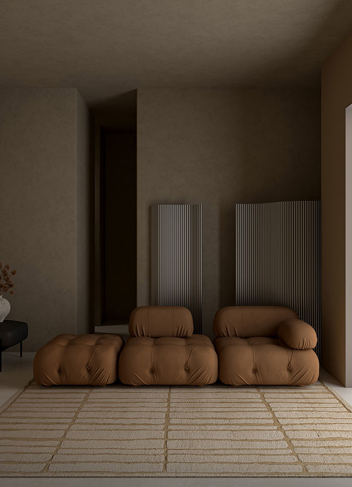 zuri ivory acrylic hand knottedRug - Rander zuri ivory acrylic hand knottedRug - Rander