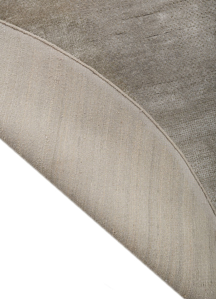 aprezo blue wool and viscose hand knotted Rug - Backing Shot aprezo blue wool and viscose hand knotted Rug - Backing Shot