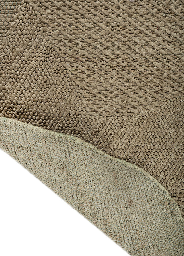 nomadic threads green jute and hemp flat weaves Rug - Backing Shot nomadic threads green jute and hemp flat weaves Rug - Backing Shot