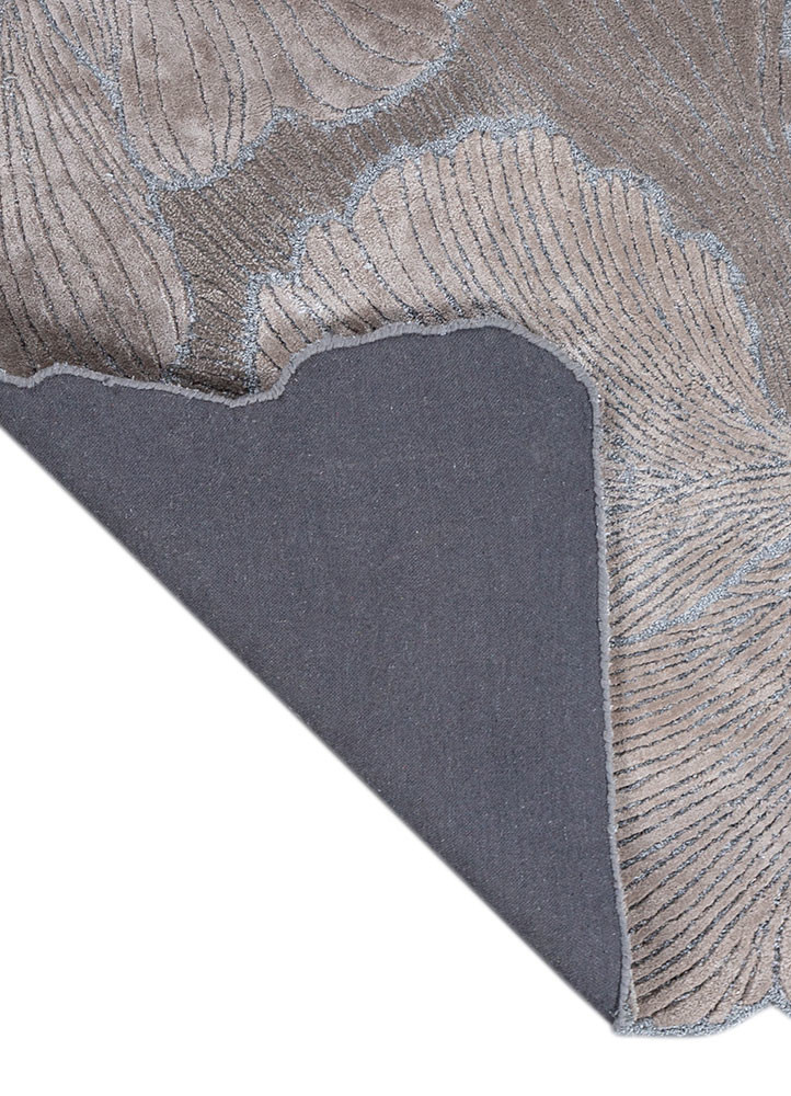 aurelia ivory viscose hand tufted Rug - Backing Shot aurelia ivory viscose hand tufted Rug - Backing Shot