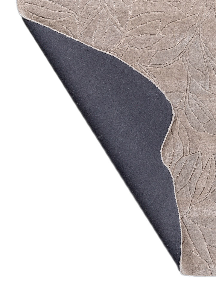 aurelia ivory wool and viscose hand tufted Rug - Backing Shot aurelia ivory wool and viscose hand tufted Rug - Backing Shot