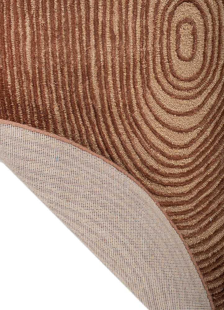 pathways gold wool and viscose hand tufted Rug - Backing Shot pathways gold wool and viscose hand tufted Rug - Backing Shot