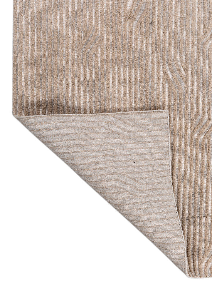 blythe ivory acrylic hand knotted Rug - Backing Shot blythe ivory acrylic hand knotted Rug - Backing Shot
