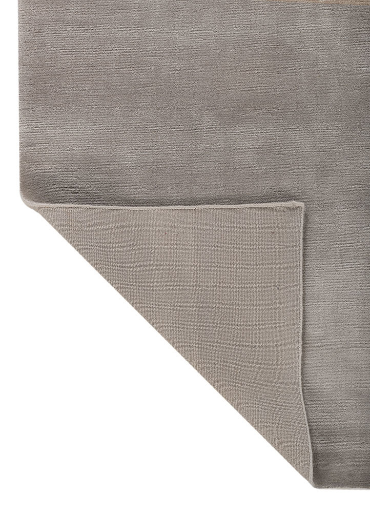 sthir grey and black wool hand knotted Rug - Backing Shot sthir grey and black wool hand knotted Rug - Backing Shot