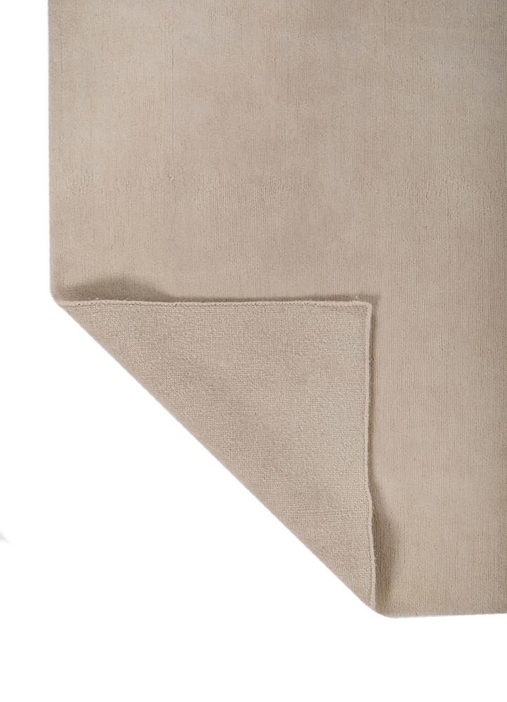 sthir ivory wool hand knotted Rug - Backing Shot sthir ivory wool hand knotted Rug - Backing Shot
