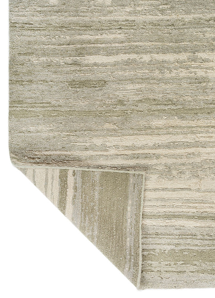 uvenuti green wool hand knotted Rug - Backing Shot uvenuti green wool hand knotted Rug - Backing Shot