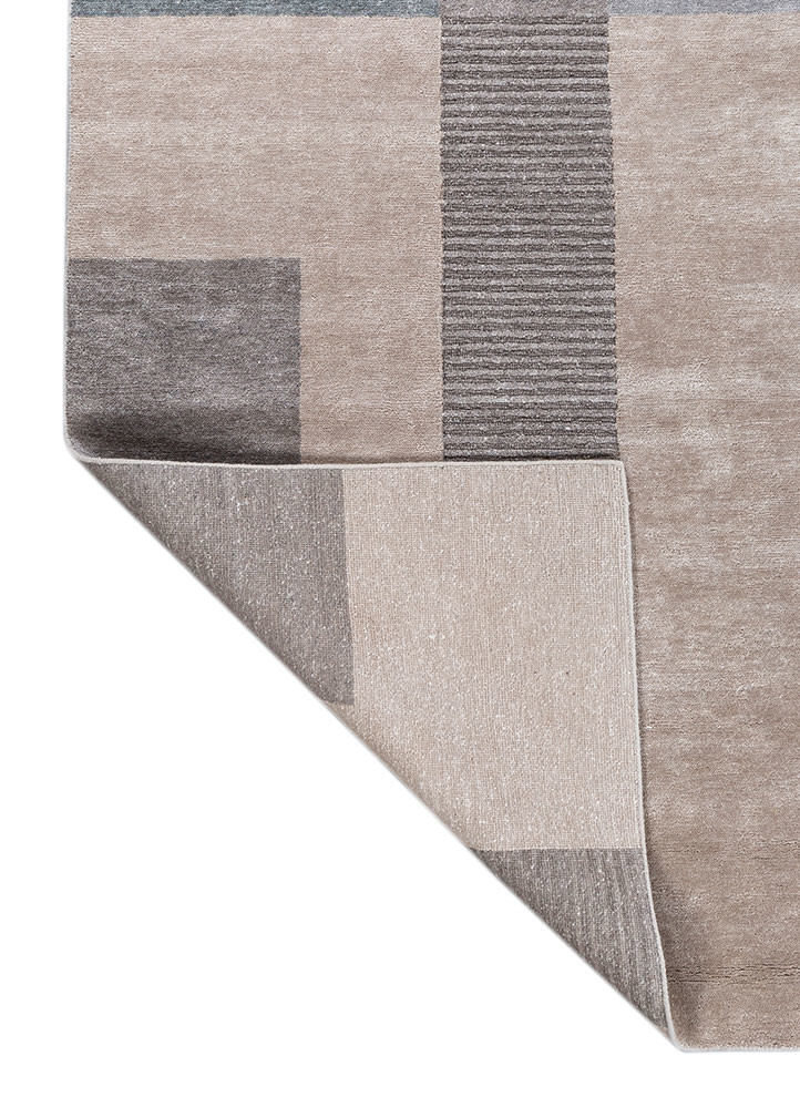 blythe ivory wool hand knotted Rug - Backing Shot blythe ivory wool hand knotted Rug - Backing Shot