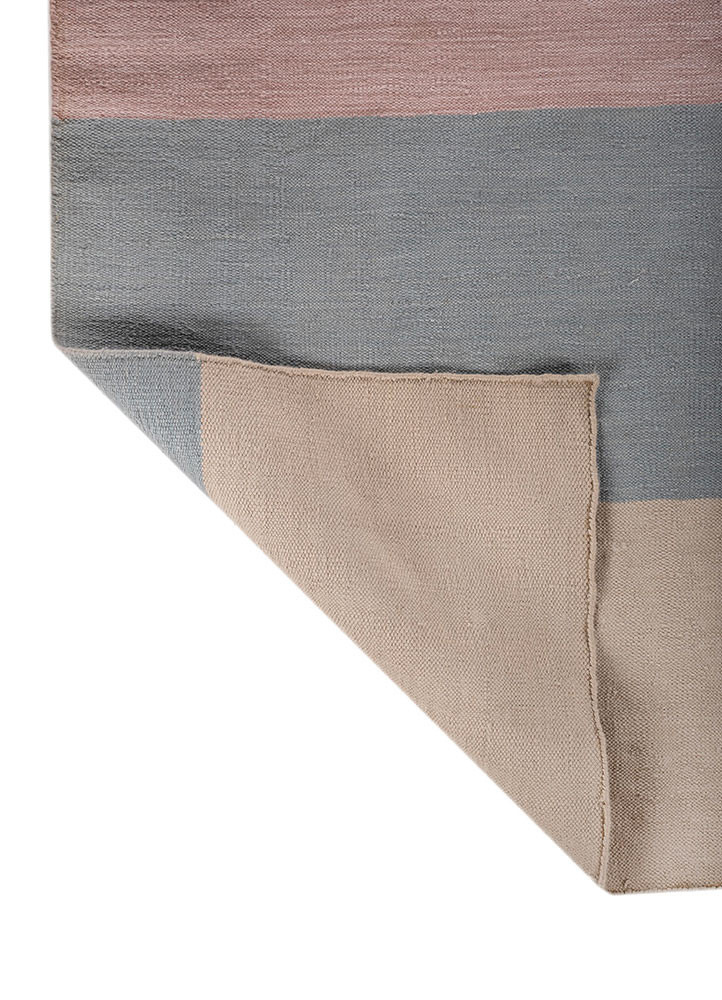 indusbar ivory polyester flat weaves Rug - Backing Shot indusbar ivory polyester flat weaves Rug - Backing Shot