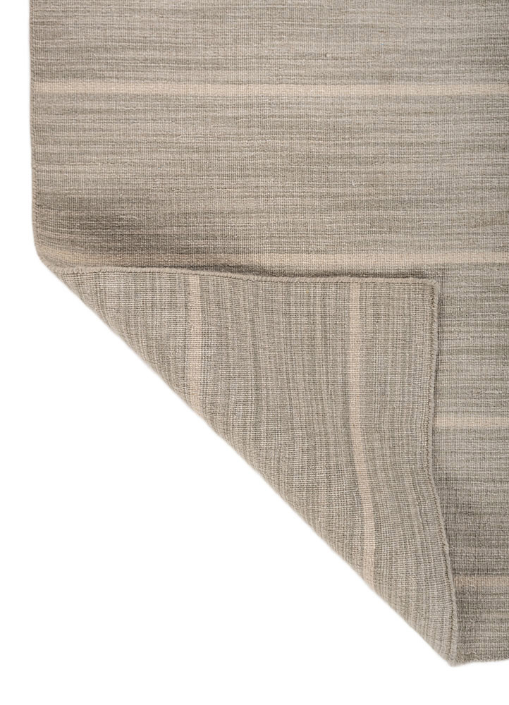 indusbar grey and black wool flat weaves Rug - Backing Shot indusbar grey and black wool flat weaves Rug - Backing Shot