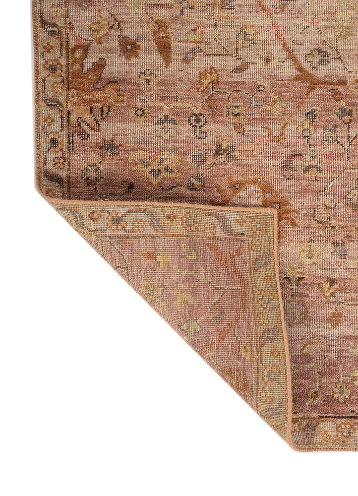 someplace in time red and orange afghan wool hand knotted Rug - Backing Shot someplace in time red and orange afghan wool hand knotted Rug - Backing Shot