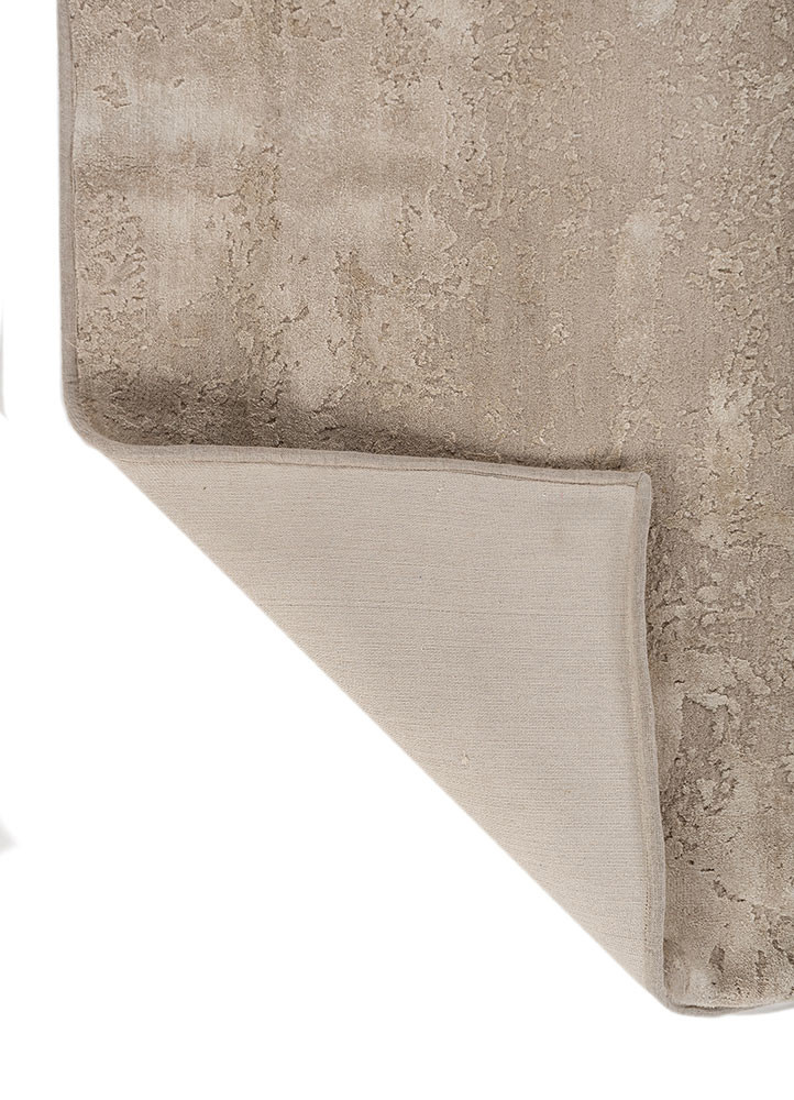 project error by kavi grey and black wool and bamboo silk hand knotted Rug - Backing Shot project error by kavi grey and black wool and bamboo silk hand knotted Rug - Backing Shot