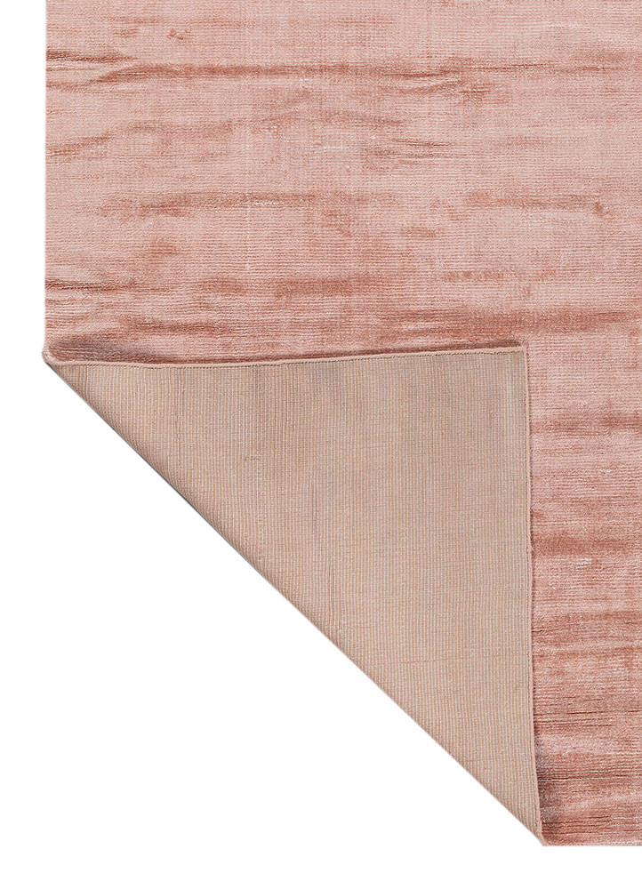 aprezo pink and purple viscose hand loom Rug - Backing Shot aprezo pink and purple viscose hand loom Rug - Backing Shot