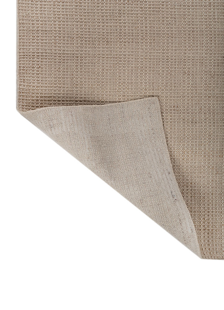 saga ivory wool hand loom Rug - Backing Shot saga ivory wool hand loom Rug - Backing Shot