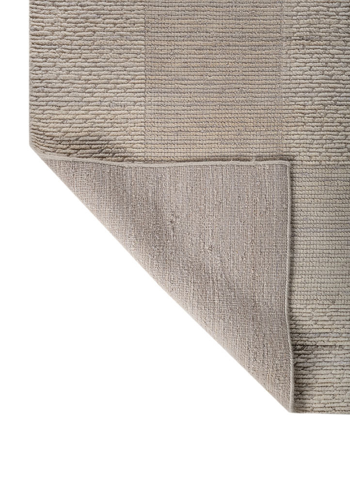 saga blue wool hand loom Rug - Backing Shot saga blue wool hand loom Rug - Backing Shot